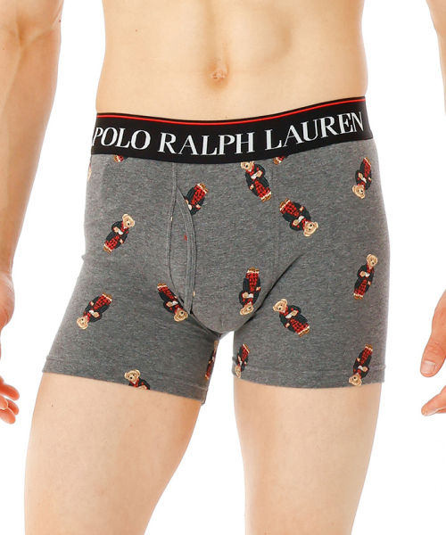 POLO RALPH LAUREN Boxer Brief Fall Morning Robe Bear Printed RM3-A112 POLO RALPH LAUREN Boxer Brief Fall Morning Robe Bear Printed RM3-A112