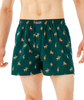 POLO RALPH LAUREN Woven Boxer Game Day Printed　RM4-A202