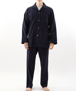 POLO RALPH LAUREN Flannel Pajama PP Printed　RM6-A101