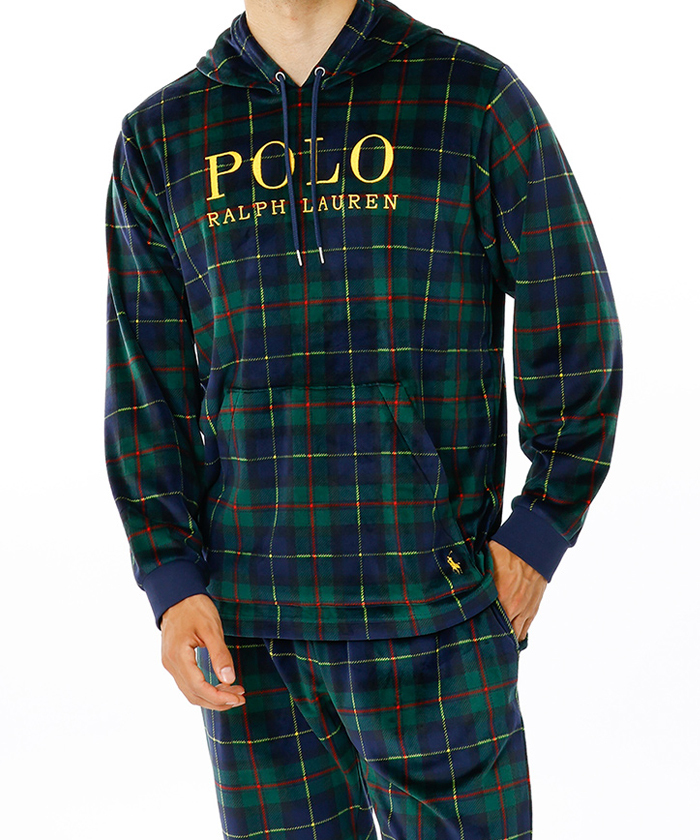 POLO RALPH LAUREN Brushed Velour Hoodie Long Sleeve RM8-A010 POLO RALPH LAUREN Brushed Velour Hoodie Long Sleeve RM8-A010