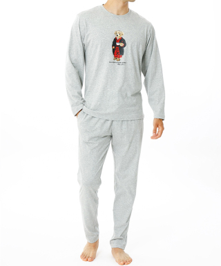 POLO RALPH LAUREN Sleepwear Set Fall Morning Robe Bear　RM8-A503