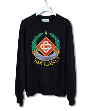 CASA CREST EMBROIDERED SWEATSHIRT　MF24JTP001