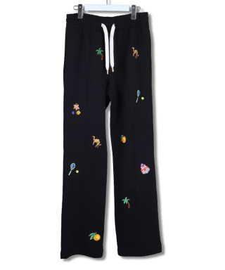 ELEMENTS EN CRAYON EMBROIDERED PINTUCK JOGGER　MPF24JTR194
