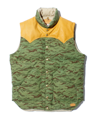 RMFC-55 DOWN VEST CAMO　80491270400