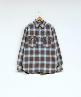 THARKAY SHIRT OMBRE NEL　80490010004