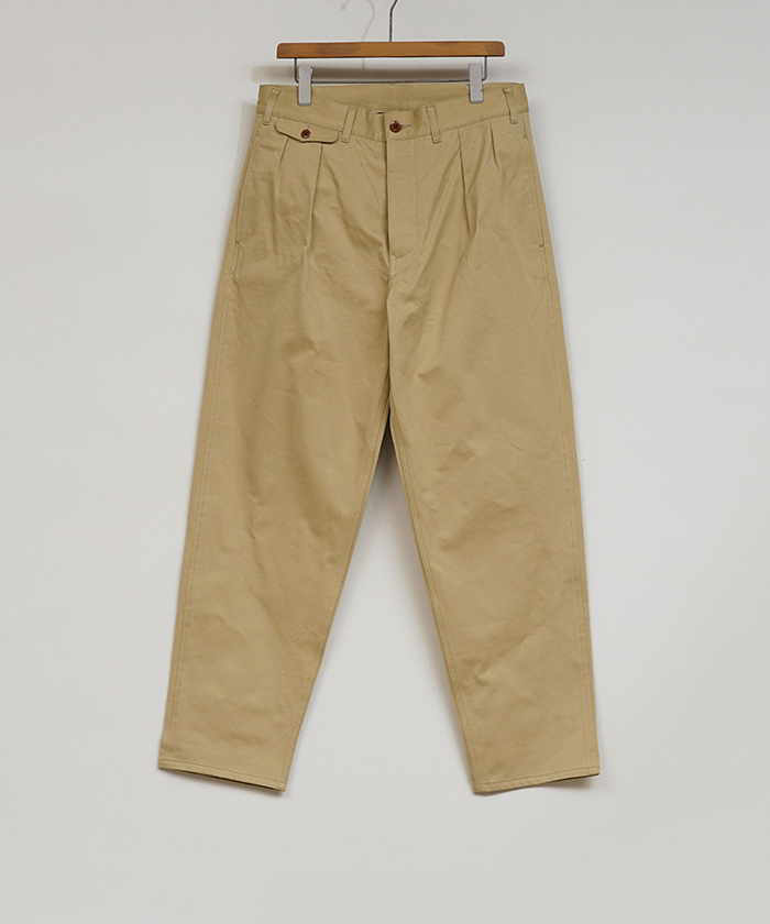 極美品】ナイジェルケーボン　OFFICERS PANT　WEPON　2タック　M OFFICERS PANT WEPON 80490050022(M248Y097)｜HANKYU MEN'S / 阪急メンズ