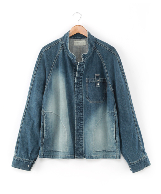 DENIM SHORT BLOUSON　DSBL