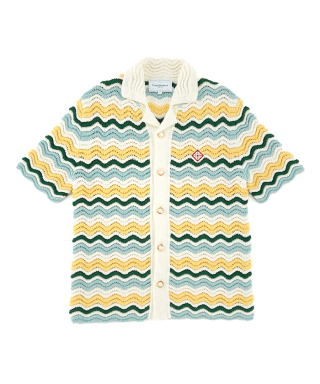 BOUCLE WAVE SHIRT　MPS24-KW-600-01