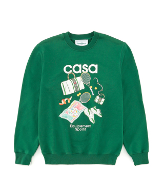EQUIPEMENT SPORTIF PRINTED UNISEX SWEATSHIRT　U-MPS24-JTP-001-05