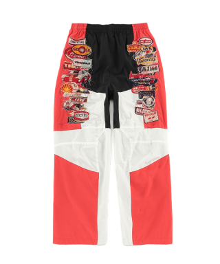 A.I. PATCHES EMBRIDERY TRACK PANTS　24SS06PT257