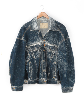 ACID WASH DENIM JACKET　24SS07BL182