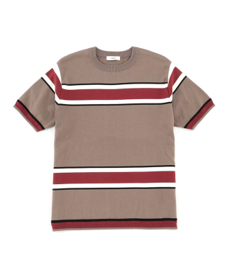 Border Knit T-Shirt　WF1-K15B