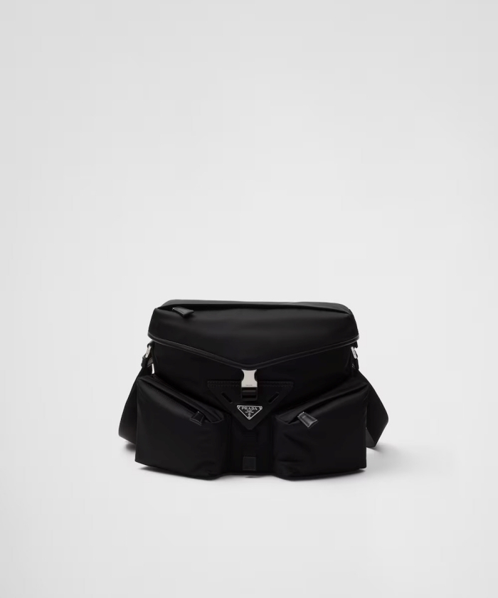 Re-Nylon×レザー ショルダーバッグ 2VD062_2DW3_F0002_V_NYO Re-Nylon×レザー ショルダーバッグ 2VD062_2DW3_F0002_V_NYO