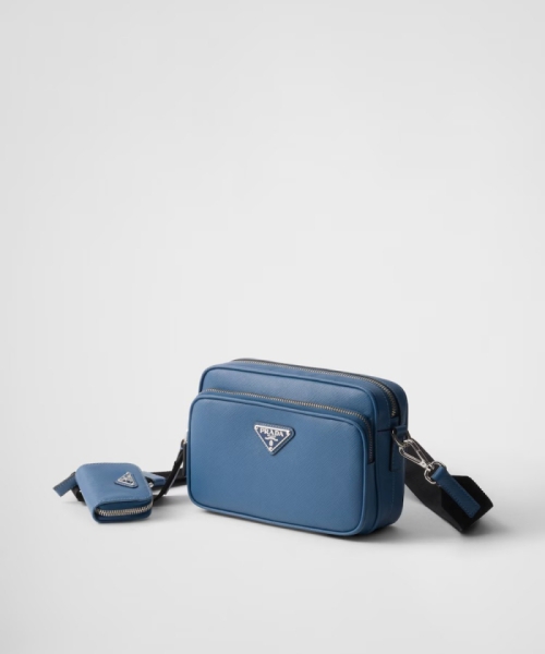 prada メンズ ボストンバッグ サフィアーノ 2way 大型 関税込 PRADA サフィアーノレザー ショルダーバッグ メンズ