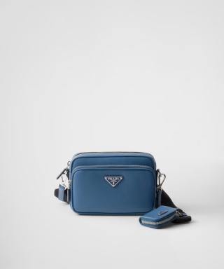 PRADA]PRADA Messenger bag Shoulder Bag Calfskin Brown