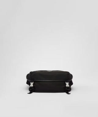 Re-Nylon xサフィアーノレザー ショルダーバッグ Re-Nylon xサフィアーノレザー ショルダーバッグ