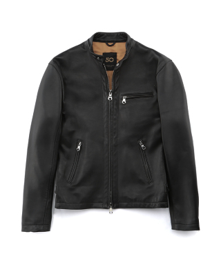 阪急メンズ限定EMMETI JOSEPH 型押しシングルライダース JURI CERVO(M2490190)｜HANKYU MEN'S