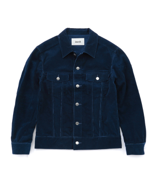 3rd型インディゴ染コーデュロイ　3rd-INDIGO