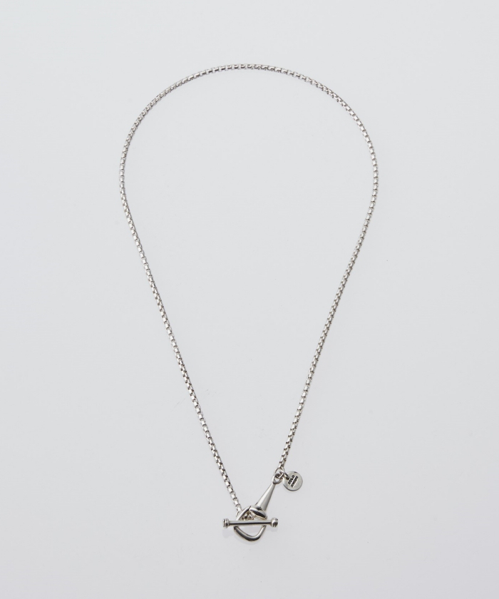 Venetian Link Necklace with Horse Bit XON021-50(M24D0069