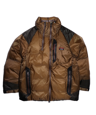 AURORA TEX LIGHT STAND COLLAR DOWN JACKET MIKAMI   1A101-A