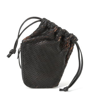 drawstring L－zip purse　B01XCO-20B