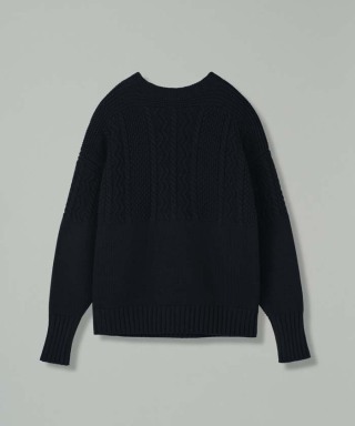 モヘアニット セーター HUM VENT トップ 新品未使用 モヘヤニット 