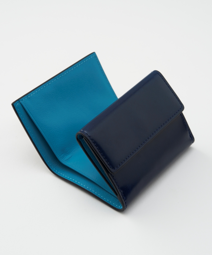 コードバン三つ折り財布 786010150(M24N0186)|HANKYU MEN'S コードバン三つ折り財布 786010150(M24N0186)|HANKYU MEN'S