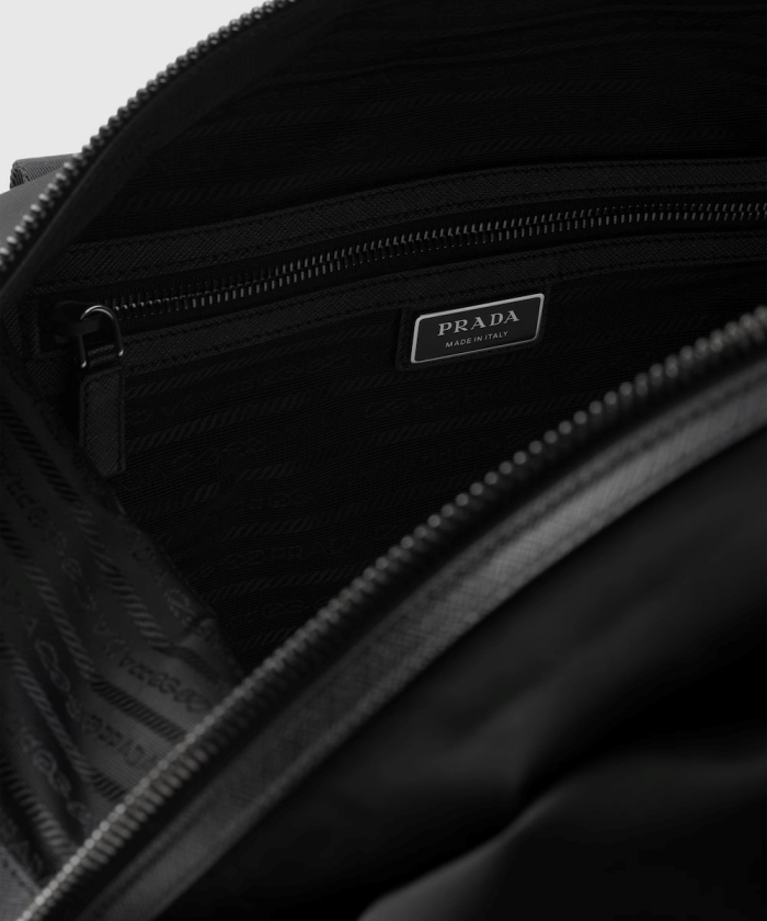 Re-Nylon xサフィアーノレザー ダッフルバッグ Re-Nylon xサフィアーノレザー ダッフルバッグ