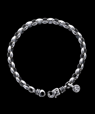 シルクリンクブレスレット-ロブスタークラスプ　MFB-0040XS-L