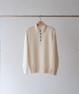 Knit Polo Sweater　WF1-K37