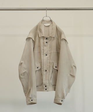 MELANGE SNAP BLOUSON　ANC-JK47