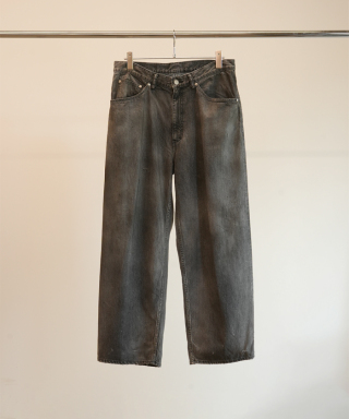 AGING STRAIGHT 5P DENIM PANTS　ANC-PT78