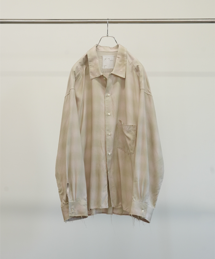 トップス ANCELLM OMBRECHECK SHIRT OMBRECHECK SHIRT | ANCELLM(アンセルム) / トップス 長袖シャツ