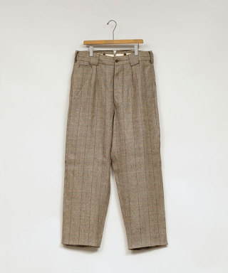 ENGINEER PANT HEMP LINEN CHECK　80500450930