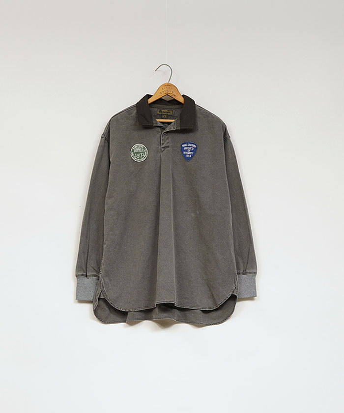 RUGGER SHIRT PIGMENT FADE 80500010008(M2520042)｜HANKYU MEN'S