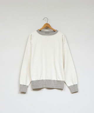 CREW SWEAT BUMPY JERSE　80500020045
