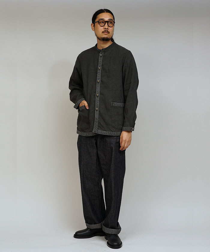 FRENCH WORK JK LINEN PIN OX 80500030004(M2520066)｜HANKYU