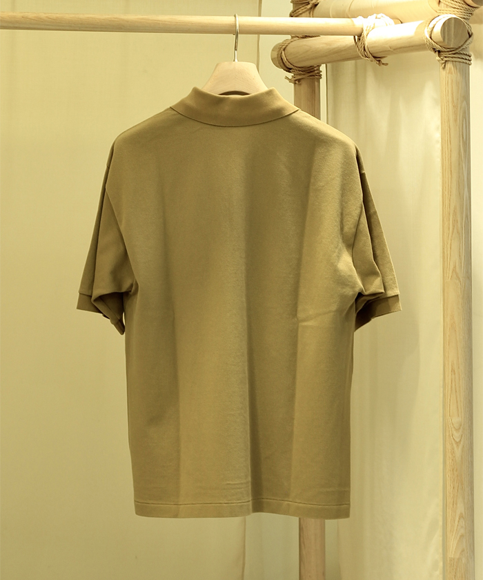 PIMA COTTON HEAVY PIQUE POLO A25SP01SK(M2520250)|HANKYU PIMA COTTON HEAVY PIQUE POLO A25SP01SK(M2520250)|HANKYU