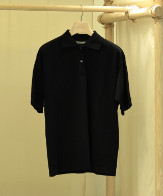 PIMA COTTON HEAVY PIQUE POLO　A25SP01SK