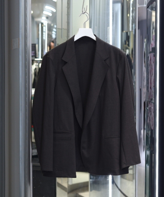 Washed Wool Voile Cardigan Jacket　BHS25S007WV