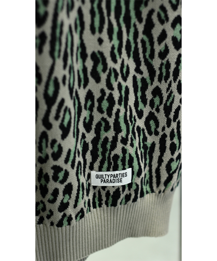 LEOPARD KNIT POLO SHIRT（TYPE-2） 25SS-WMK-KN23(M2520391