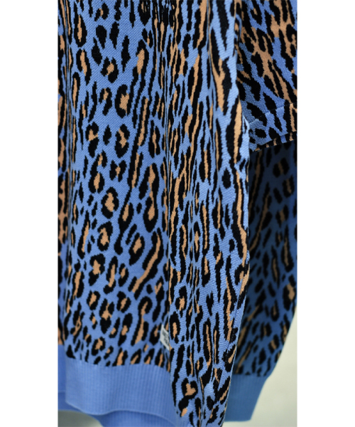 LEOPARD KNIT POLO SHIRT（TYPE-2） 25SS-WMK-KN23(M2520391)｜HANKYU