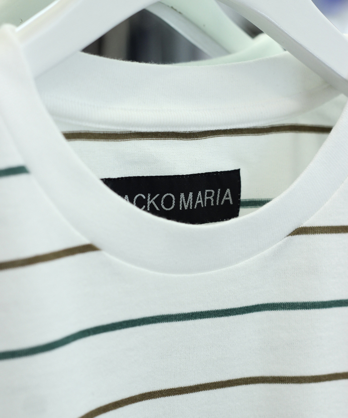 STRIPED CREW NECK T-SHIRT（TYPE-2） 25SS-WMT-SS02(M2520406