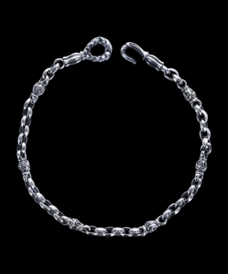 ミニシルクイーグルチェーンブレスレット　MFNH-0006L-BRACELET