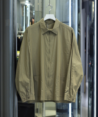 Chambray Zip Shirt　BHS25S020