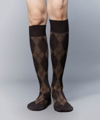 MASU X TABIO" ANGEL ARGYLE SOCKS　M25K6OJ006"