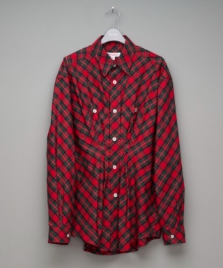 KNIGHT PLAID SHIRT　M25K6SH008
