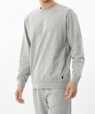 Mini French Terry Long Sleeve Crew Neck　RM8-B001