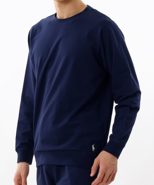 Mini French Terry Long Sleeve Crew Neck RM8-B001 Mini French Terry Long Sleeve Crew Neck RM8-B001