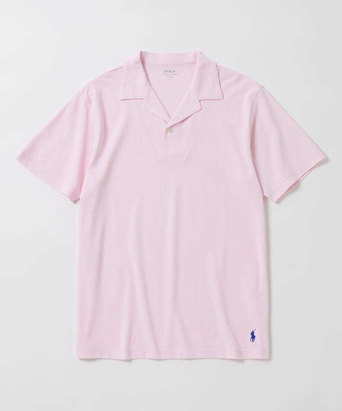 新品　MENS SHORT POLO SHIRT (予約販売品) ニットピケショートスリーブノッチカラーシャツ ホワイト | ポロ